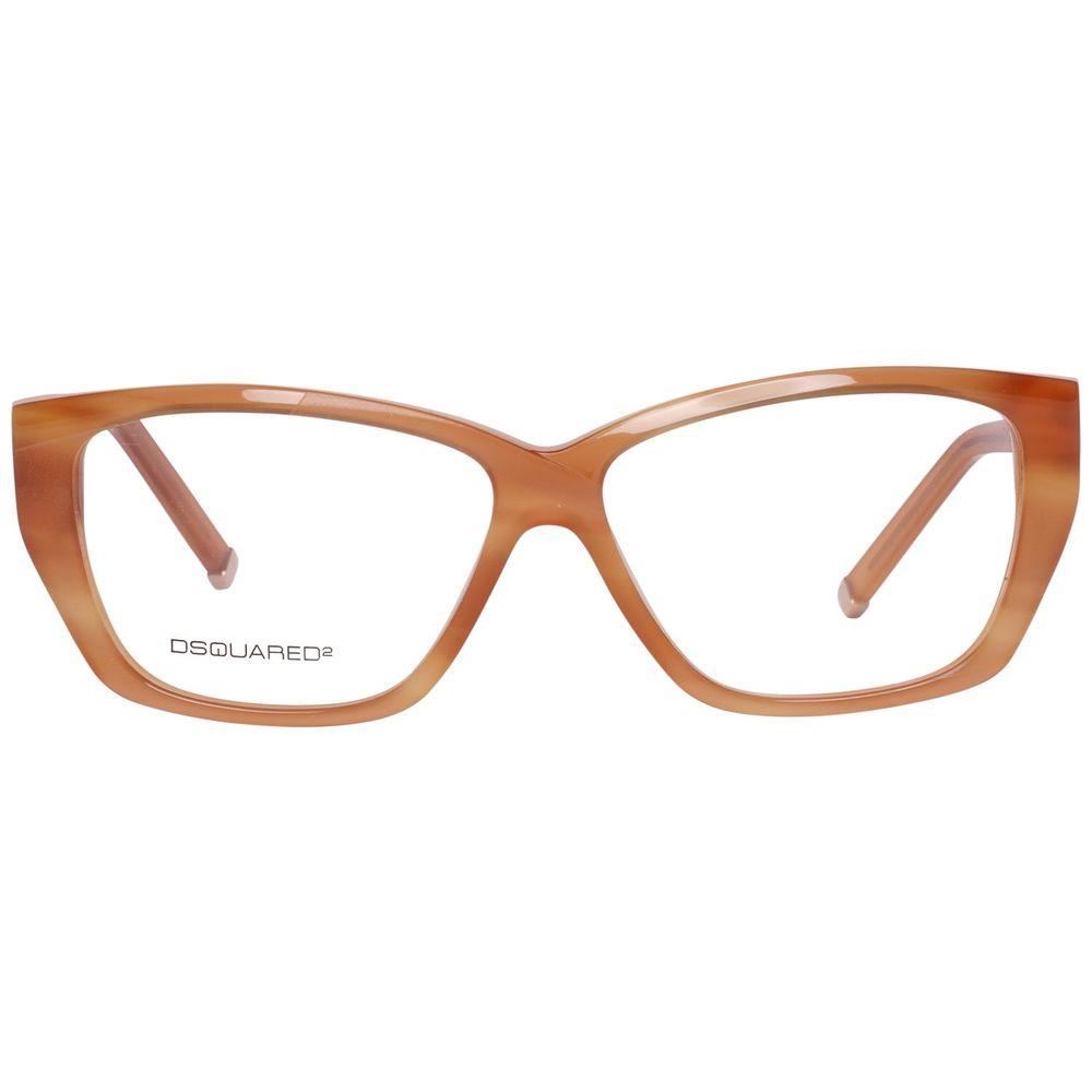 Dsquared² Brown Plastic Frames - Luksuslaukut ja asusteet Dsquared² - Tutustu YVES JAVANNI® 