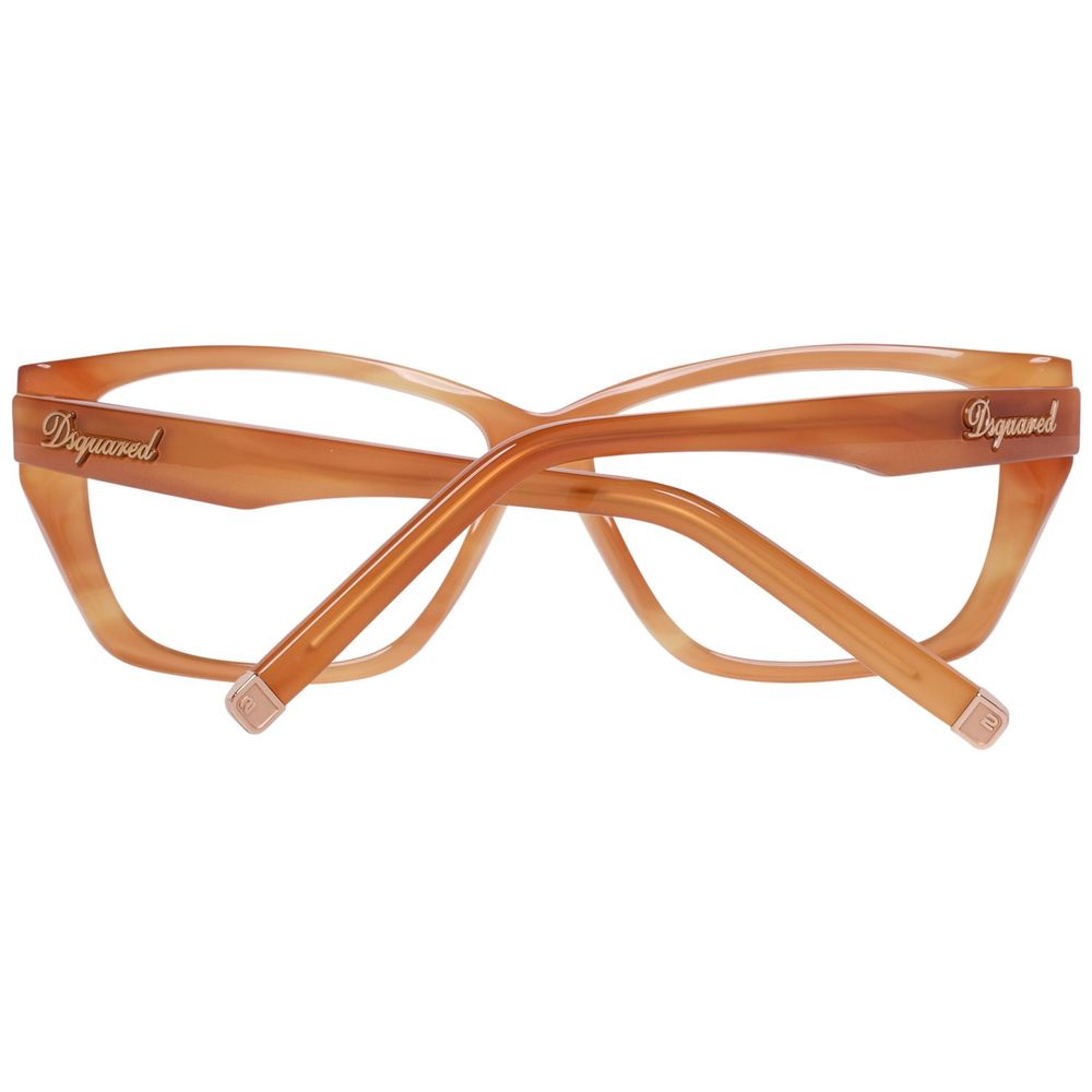 Dsquared² Brown Plastic Frames - Luksuslaukut ja asusteet Dsquared² - Tutustu YVES JAVANNI® 