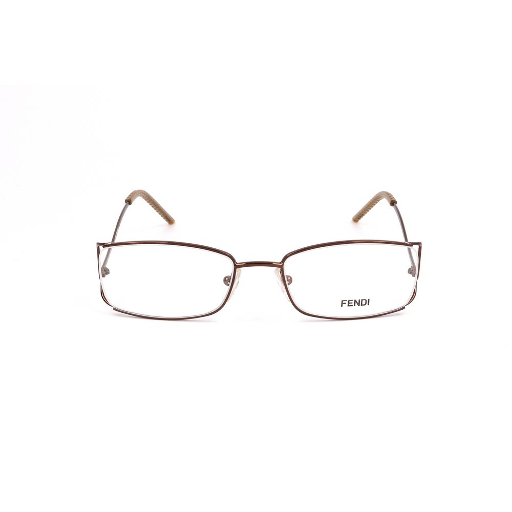 Fendi Brown Metal Frames - Luksuslaukut ja asusteet Fendi - Tutustu YVES JAVANNI® 