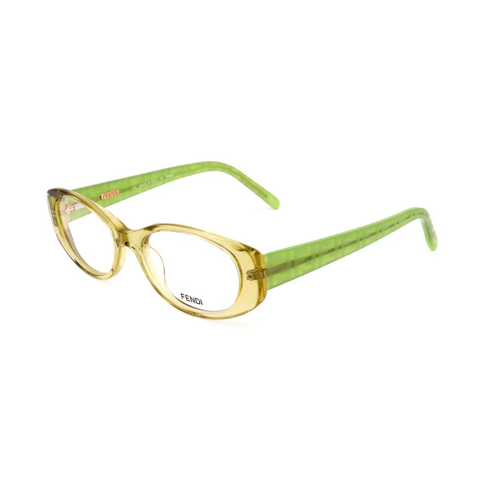 Fendi Green Plastic Frames - Luksuslaukut ja asusteet Fendi - Tutustu YVES JAVANNI® 