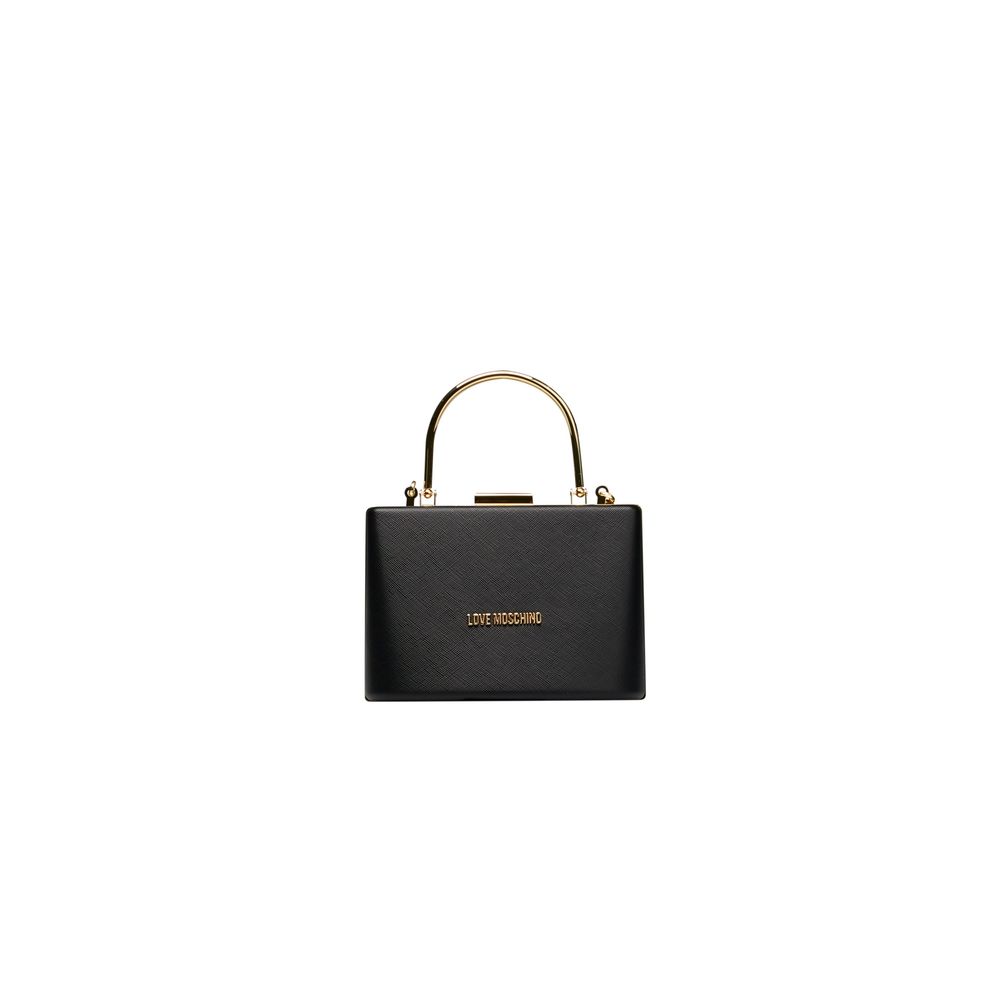 Love Moschino Black Polyethylene Handbag - Luksuslaukut ja asusteet Love Moschino - Tutustu YVES JAVANNI® 