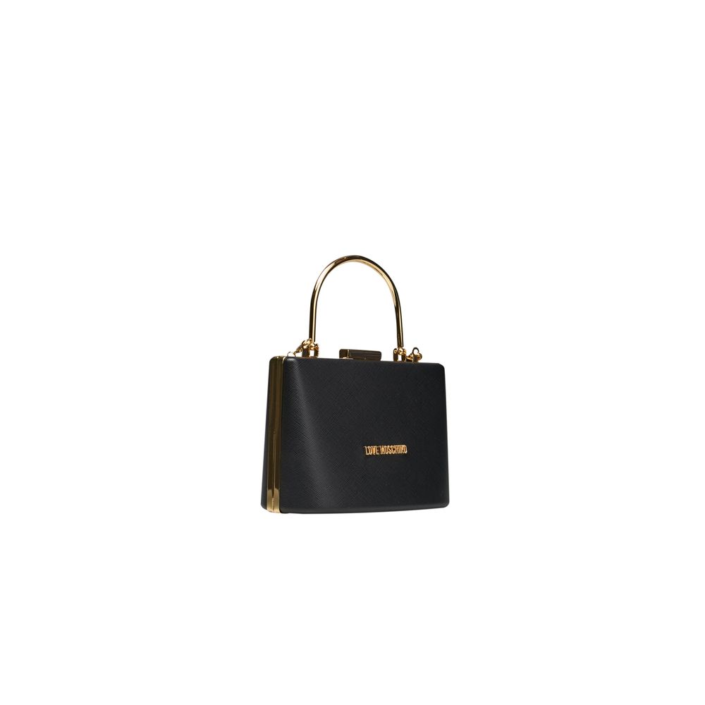 Love Moschino Black Polyethylene Handbag - Luksuslaukut ja asusteet Love Moschino - Tutustu YVES JAVANNI® 