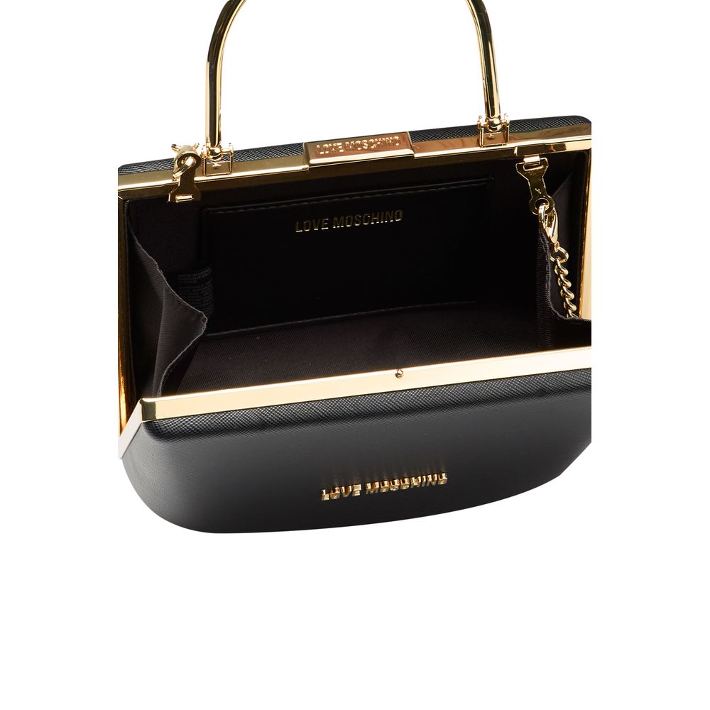 Love Moschino Black Polyethylene Handbag - Luksuslaukut ja asusteet Love Moschino - Tutustu YVES JAVANNI® 