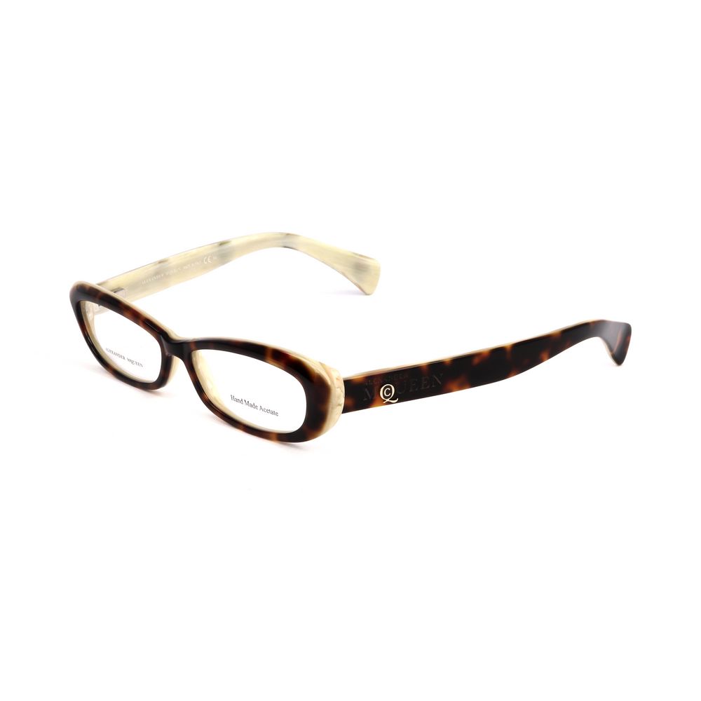 Alexander McQueen Bicolor Acetate Frames - Luksuslaukut ja asusteet Alexander McQueen - Tutustu YVES JAVANNI® 