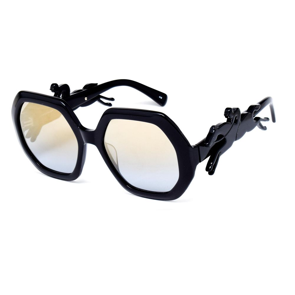 Longchamp Black Acetate Sunglasses - Luksuslaukut ja asusteet Longchamp - Tutustu YVES JAVANNI® 