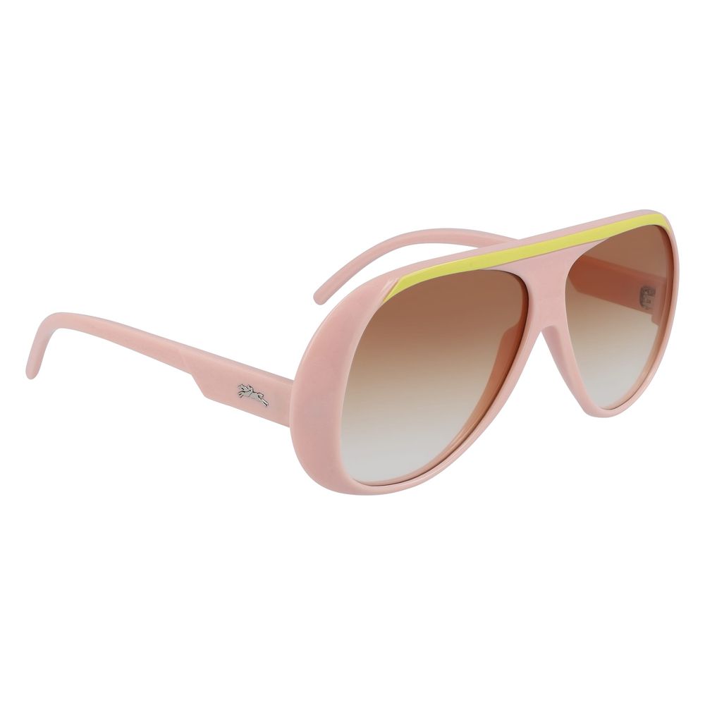 Longchamp Pink Plastic Sunglasses - Luksuslaukut ja asusteet Longchamp - Tutustu YVES JAVANNI® 