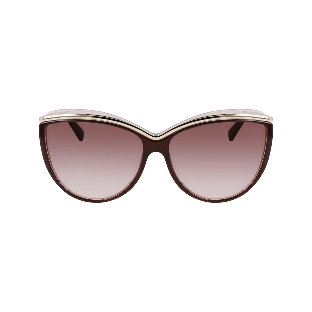 Longchamp Brown Acetate Sunglasses - Luksuslaukut ja asusteet Longchamp - Tutustu YVES JAVANNI® 