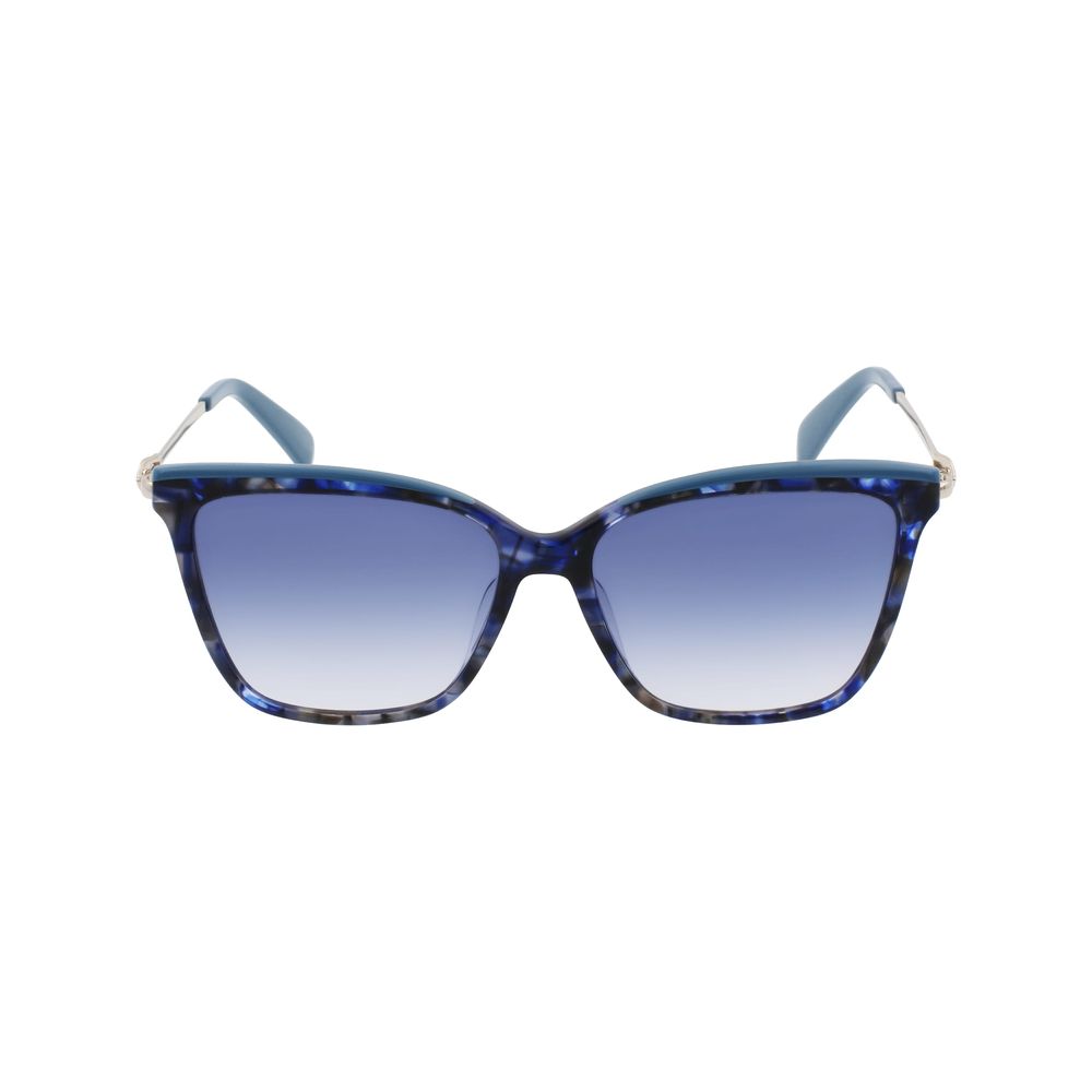 Longchamp Blue Acetate Sunglasses - Luksuslaukut ja asusteet Longchamp - Tutustu YVES JAVANNI® 