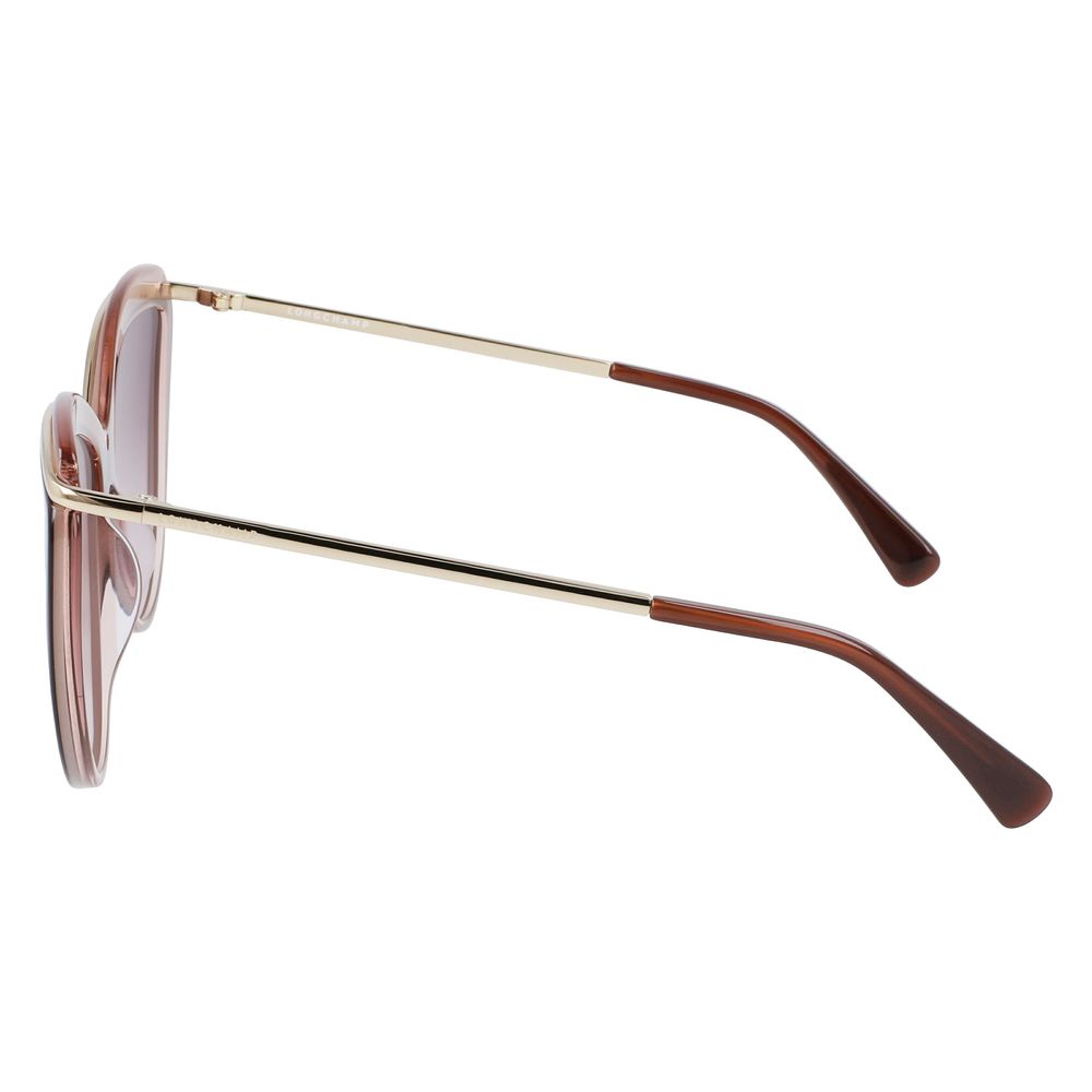 Longchamp Brown Acetate Sunglasses - Luksuslaukut ja asusteet Longchamp - Tutustu YVES JAVANNI® 