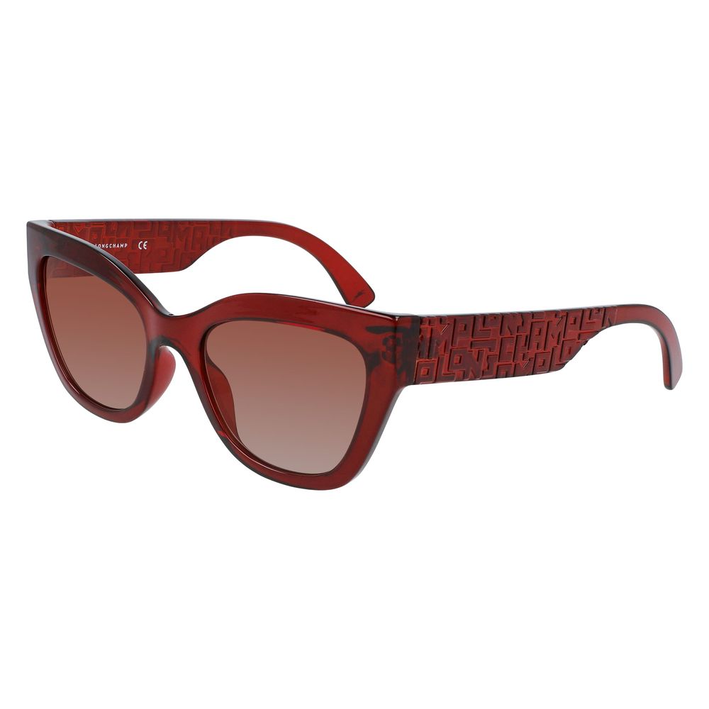 Longchamp Red Injected Sunglasses - Luksuslaukut ja asusteet Longchamp - Tutustu YVES JAVANNI® 