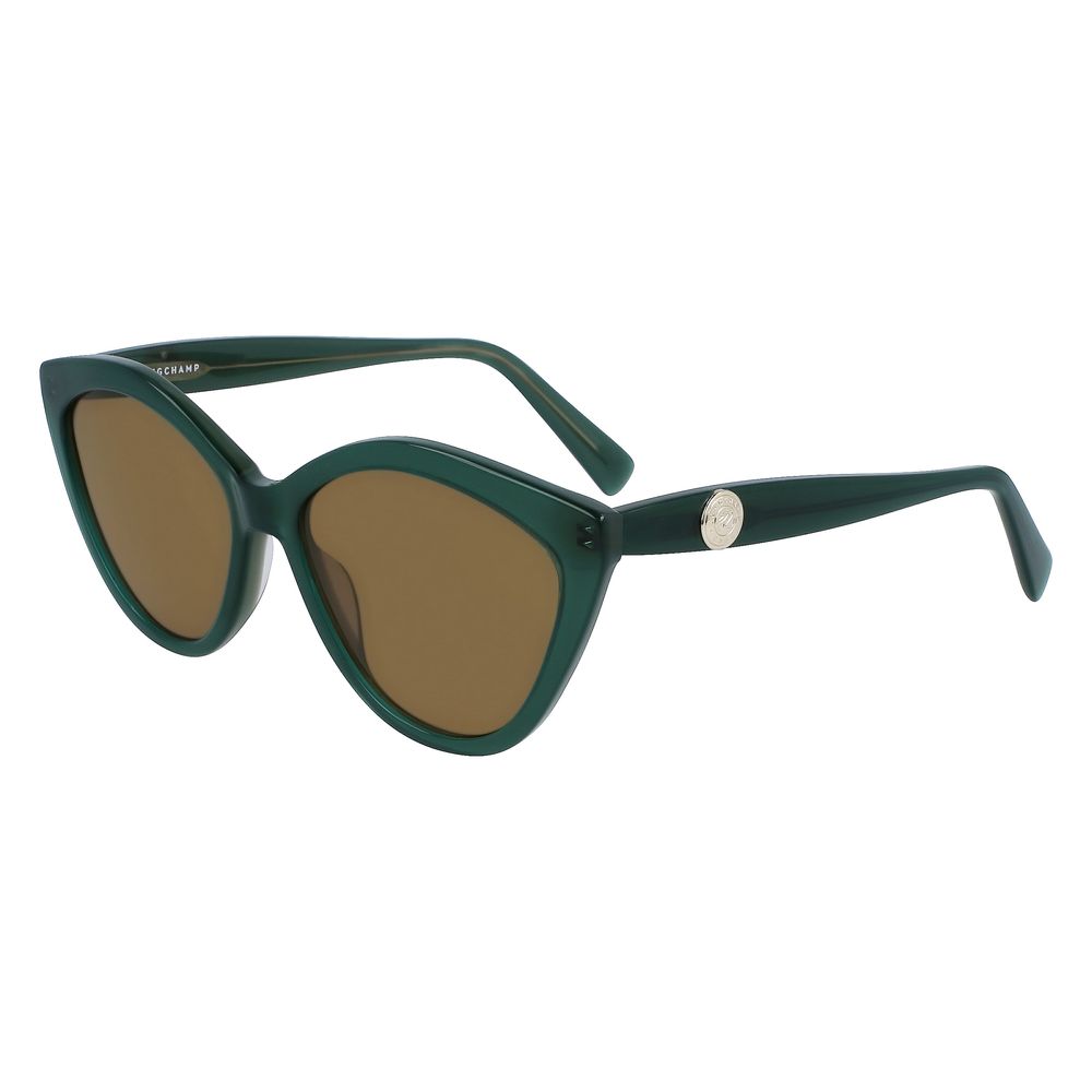 Longchamp Green Acetate Sunglasses - Luksuslaukut ja asusteet Longchamp - Tutustu YVES JAVANNI® 