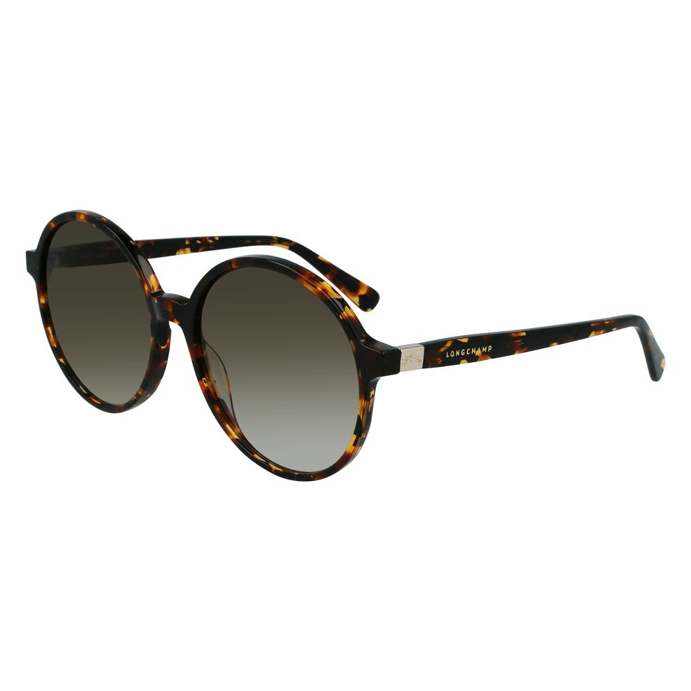 Longchamp Brown Acetate Sunglasses - Luksuslaukut ja asusteet Longchamp - Tutustu YVES JAVANNI® 