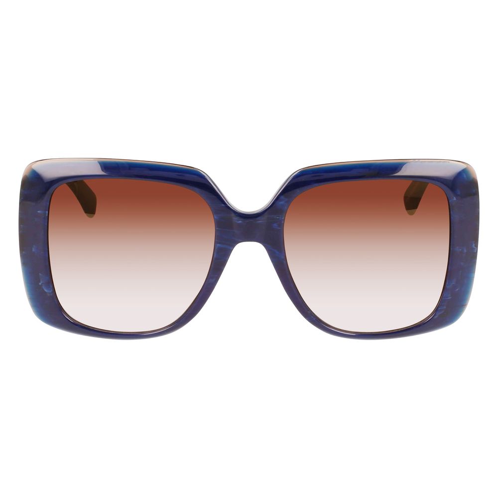 Longchamp Blue Acetate Sunglasses - Luksuslaukut ja asusteet Longchamp - Tutustu YVES JAVANNI® 