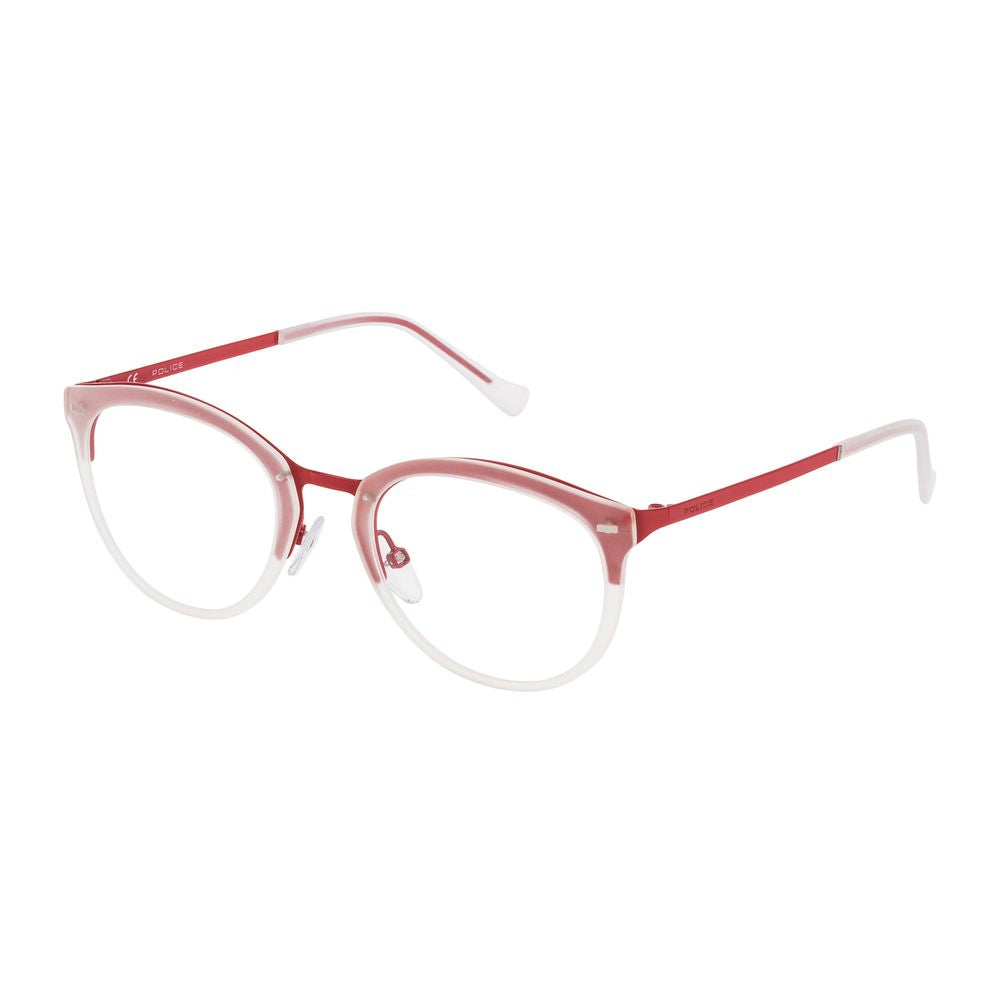 Police Red Metal Frames