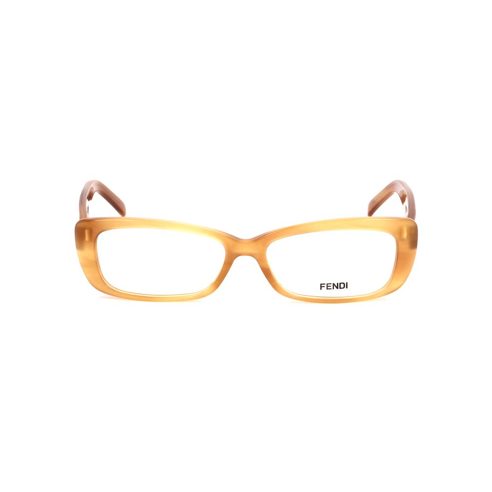 Fendi Brown Plastic Frames - Luksuslaukut ja asusteet Fendi - Tutustu YVES JAVANNI® 