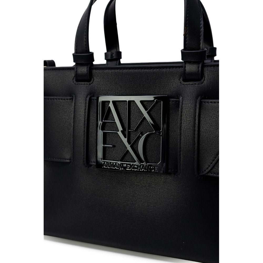 Armani Exchange Black Polyethylene Handbag