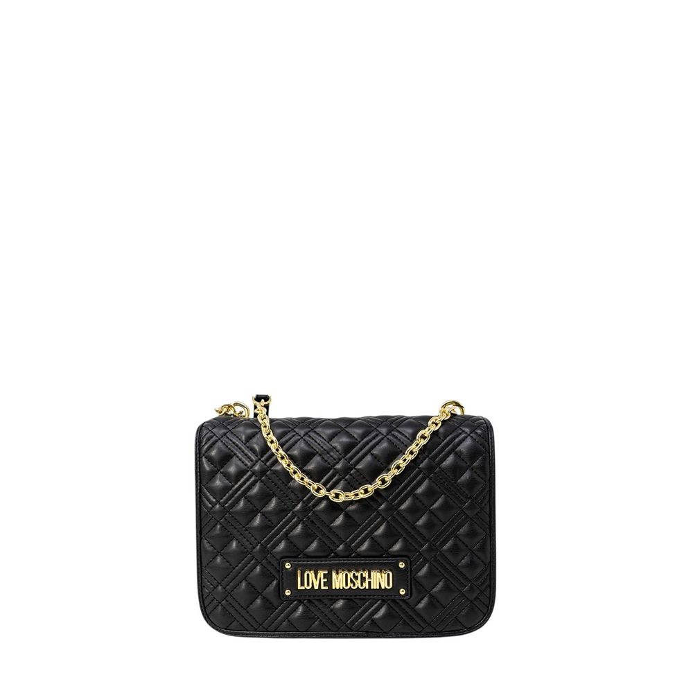 Love Moschino Black Polyethylene Handbag - Luksuslaukut ja asusteet Love Moschino - Tutustu YVES JAVANNI® 