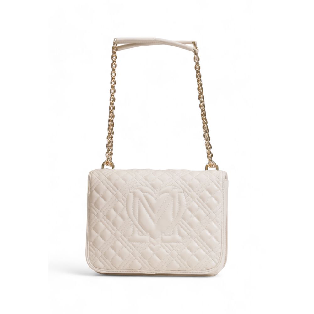 Love Moschino Beige Polyethylene Handbag - Luksuslaukut ja asusteet Love Moschino - Tutustu YVES JAVANNI® 