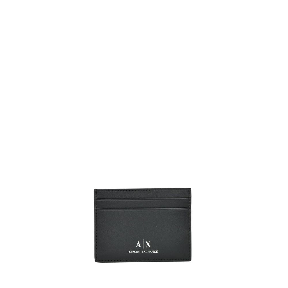 Armani Exchange Black Leather Wallet - Luksuslaukut ja asusteet Armani Exchange - Tutustu YVES JAVANNI® 