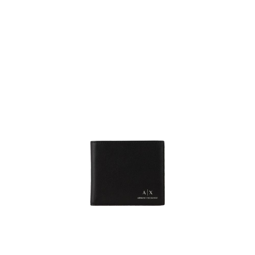 Armani Exchange Black Leather Wallet - Luksuslaukut ja asusteet Armani Exchange - Tutustu YVES JAVANNI® 