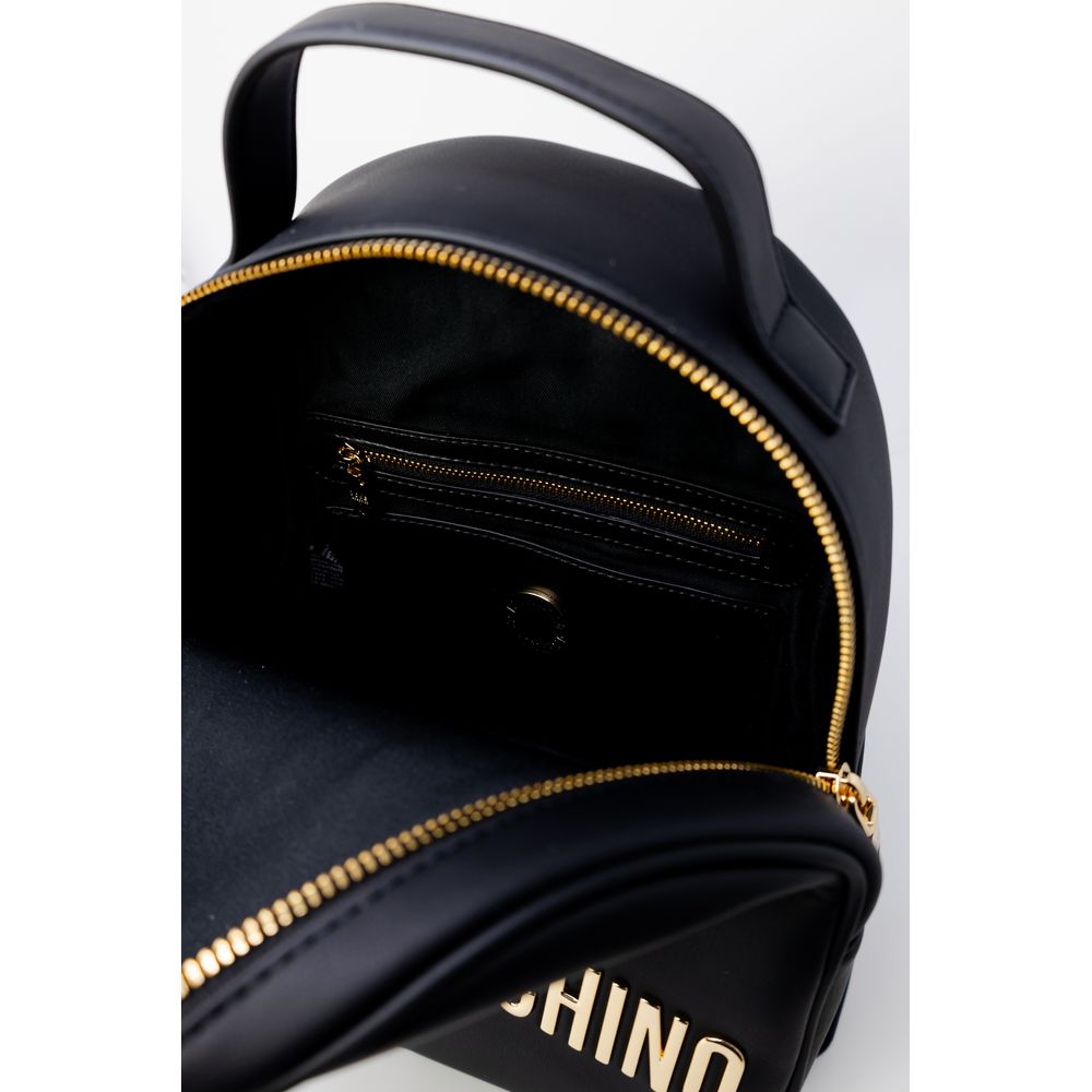 Love Moschino Black Polyethylene Backpack - Luksuslaukut ja asusteet Love Moschino - Tutustu YVES JAVANNI® 