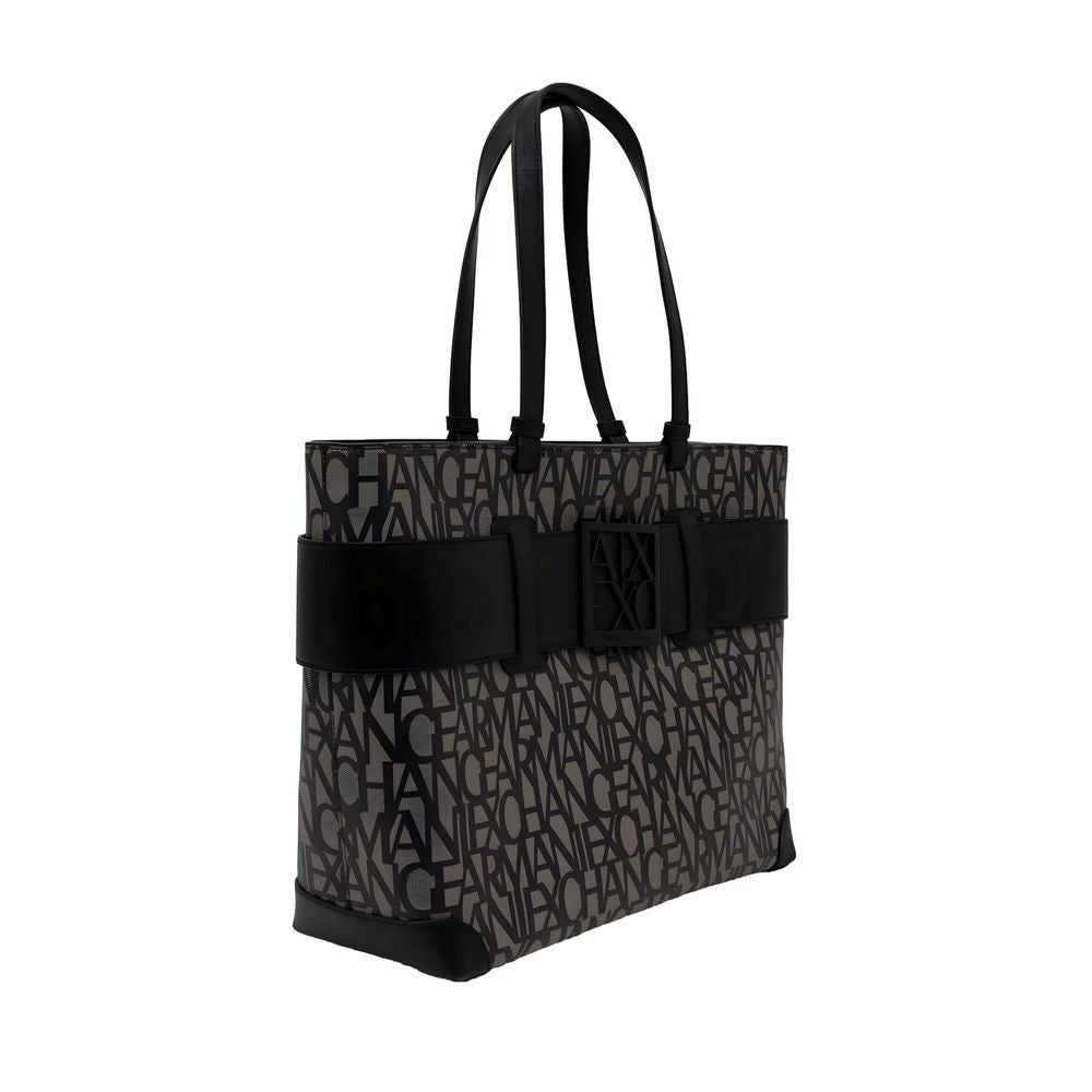 Armani Exchange Black Polyethylene Handbag - Luksuslaukut ja asusteet Armani Exchange - Tutustu YVES JAVANNI® 