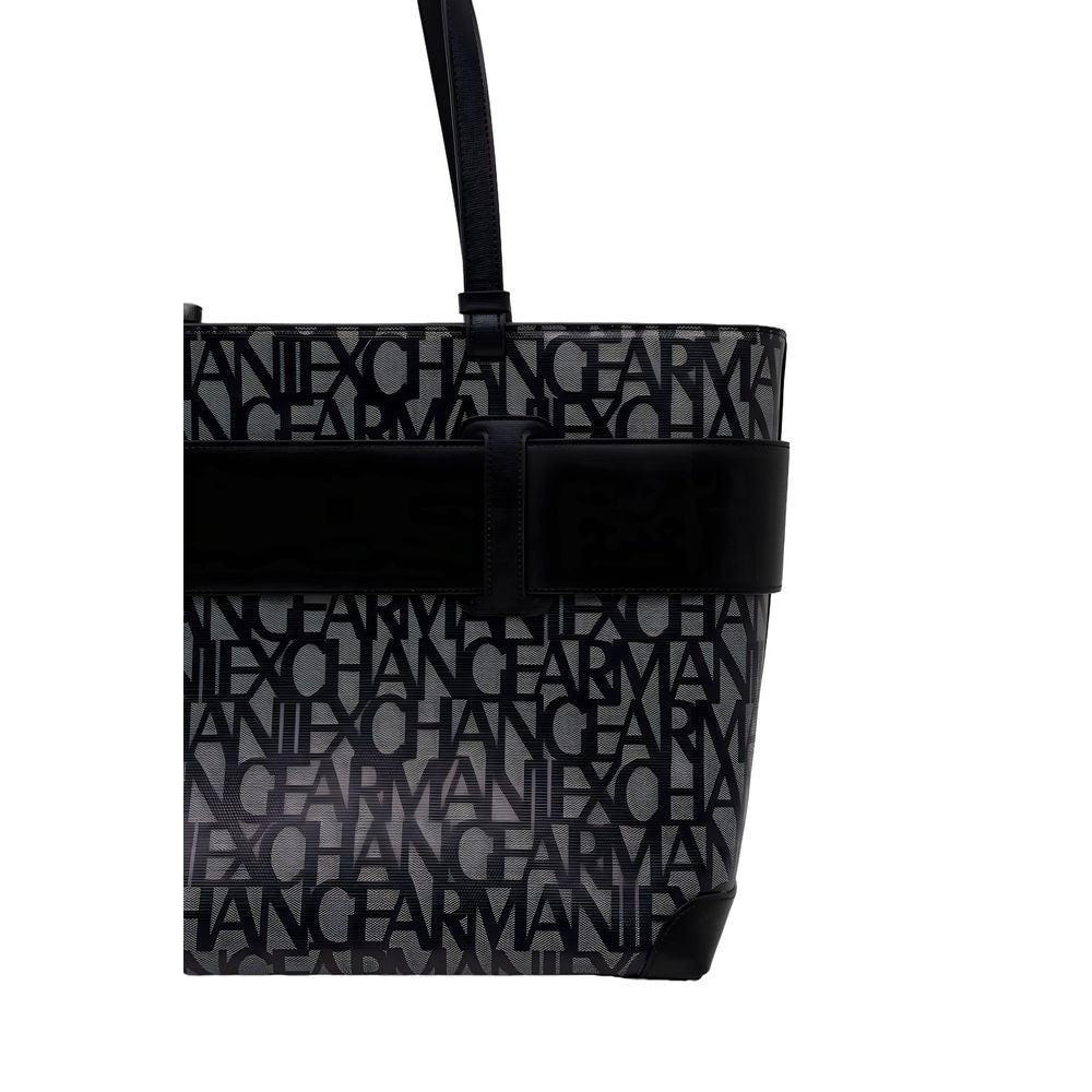 Armani Exchange Black Polyethylene Handbag - Luksuslaukut ja asusteet Armani Exchange - Tutustu YVES JAVANNI® 