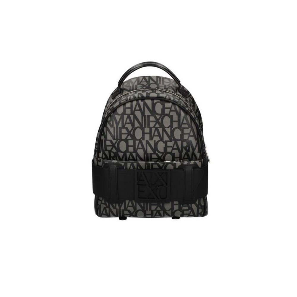 Armani Exchange Black Cotton Backpack - Luksuslaukut ja asusteet Armani Exchange - Tutustu YVES JAVANNI® 