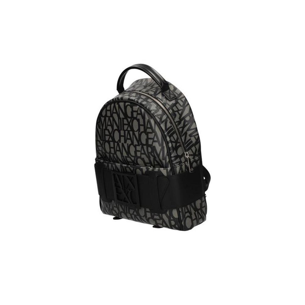 Armani Exchange Black Cotton Backpack - Luksuslaukut ja asusteet Armani Exchange - Tutustu YVES JAVANNI® 