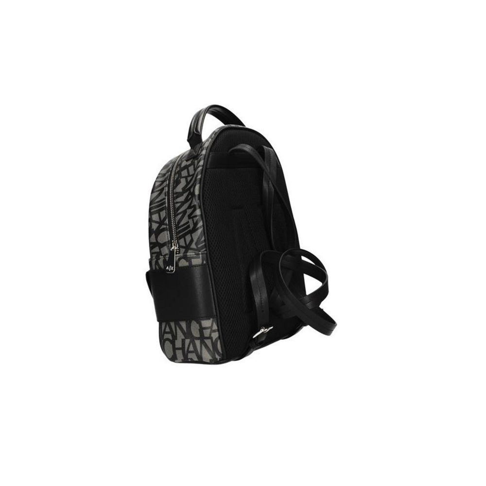 Armani Exchange Black Cotton Backpack - Luksuslaukut ja asusteet Armani Exchange - Tutustu YVES JAVANNI® 