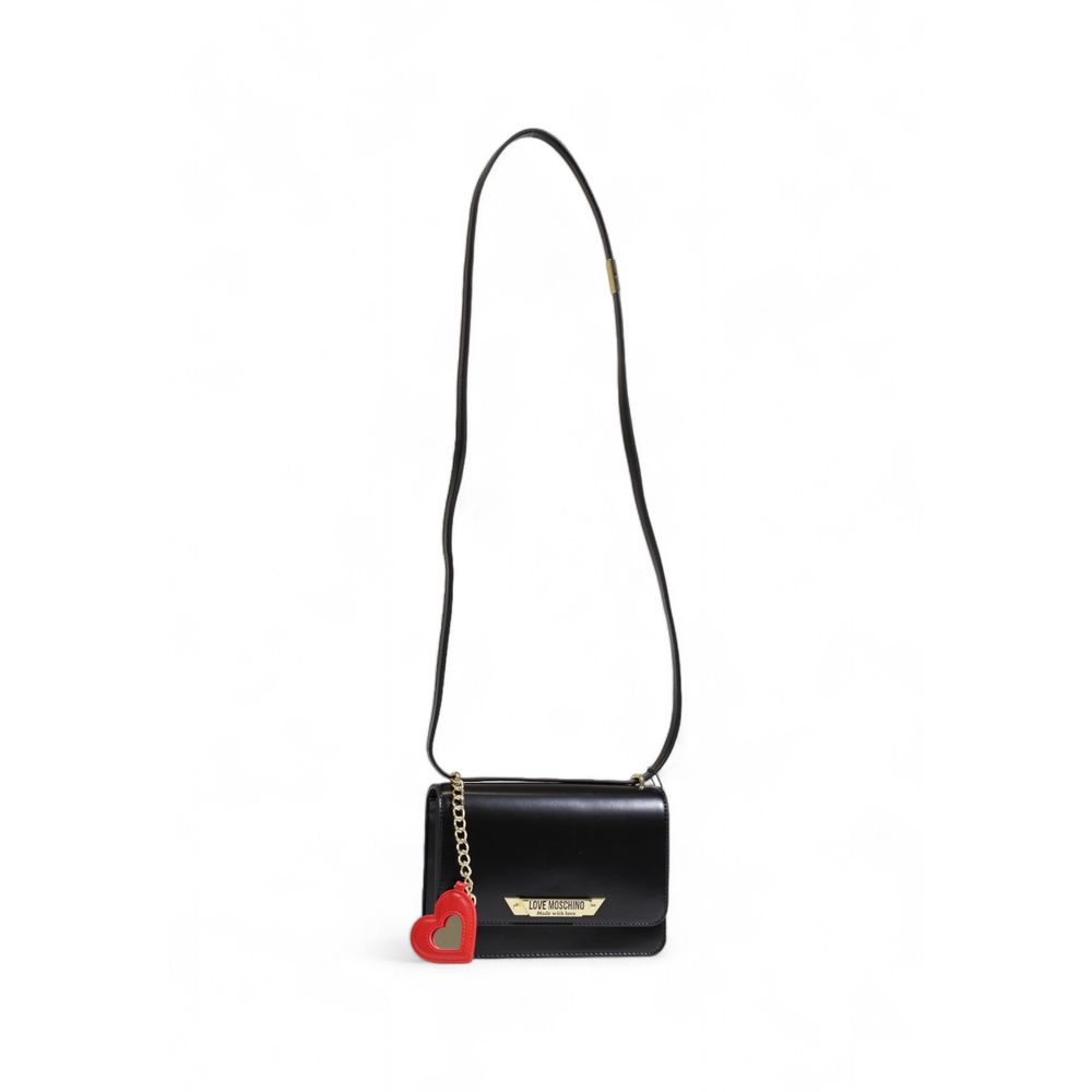 Love Moschino Black Polyethylene Handbag - Luksuslaukut ja asusteet Love Moschino - Tutustu YVES JAVANNI® 