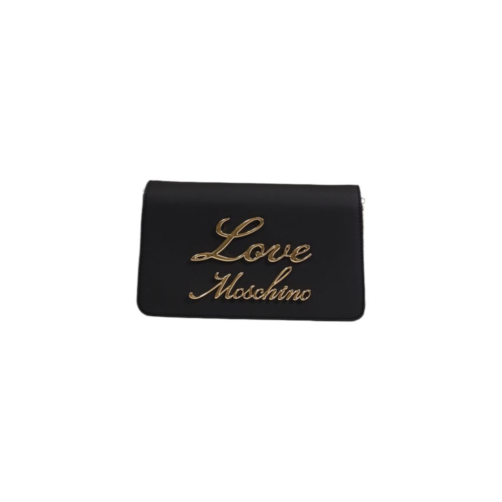 Love Moschino Black Polyethylene Handbag - Luksuslaukut ja asusteet Love Moschino - Tutustu YVES JAVANNI® 