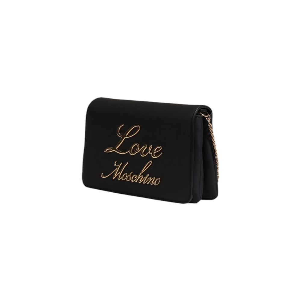 Love Moschino Black Polyethylene Handbag - Luksuslaukut ja asusteet Love Moschino - Tutustu YVES JAVANNI® 