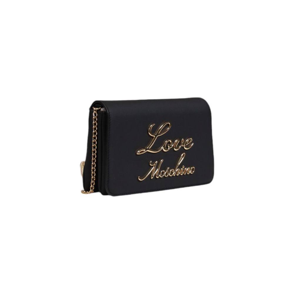 Love Moschino Black Polyethylene Handbag - Luksuslaukut ja asusteet Love Moschino - Tutustu YVES JAVANNI® 