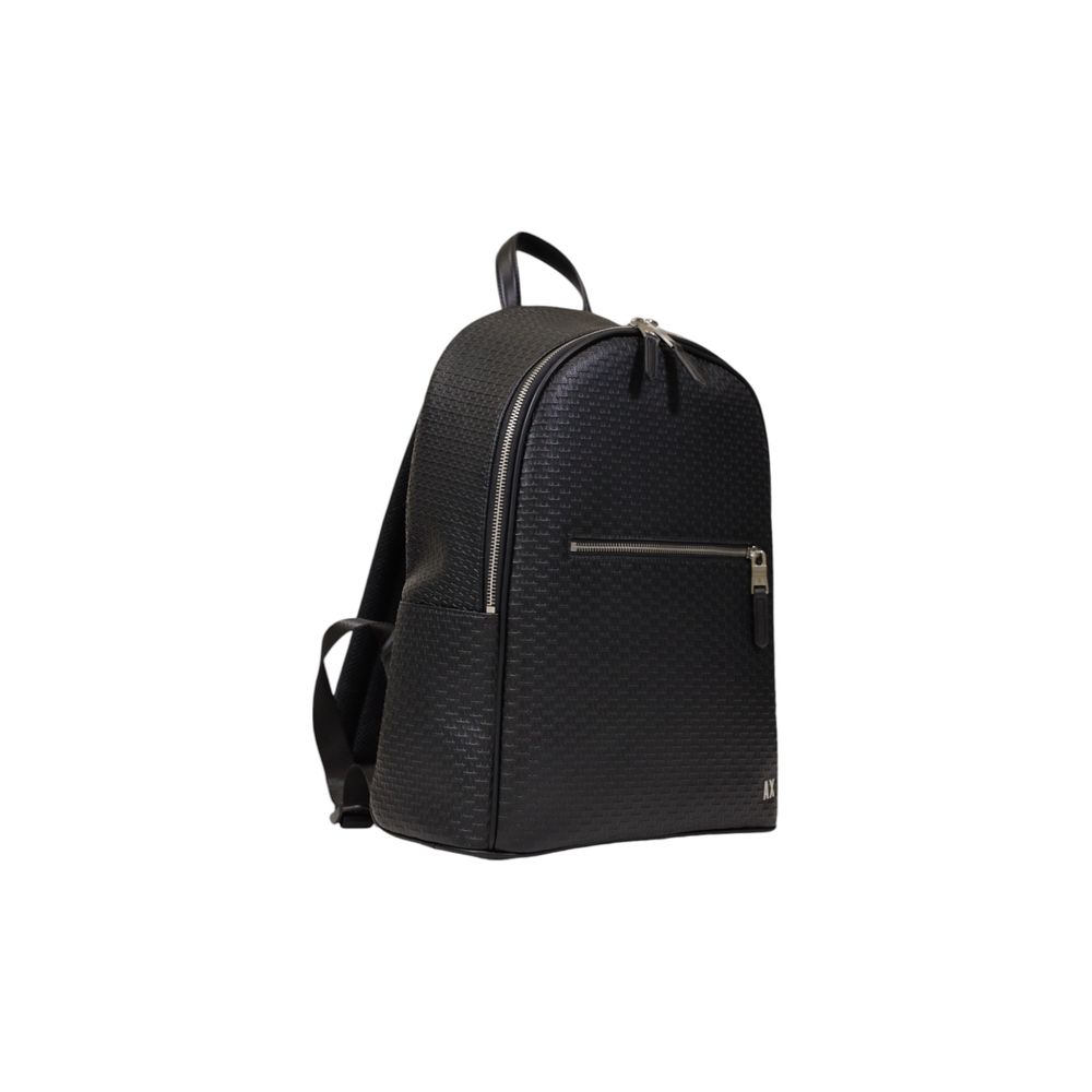 Armani Exchange Black Polyester Backpack - Luksuslaukut ja asusteet Armani Exchange - Tutustu YVES JAVANNI® 