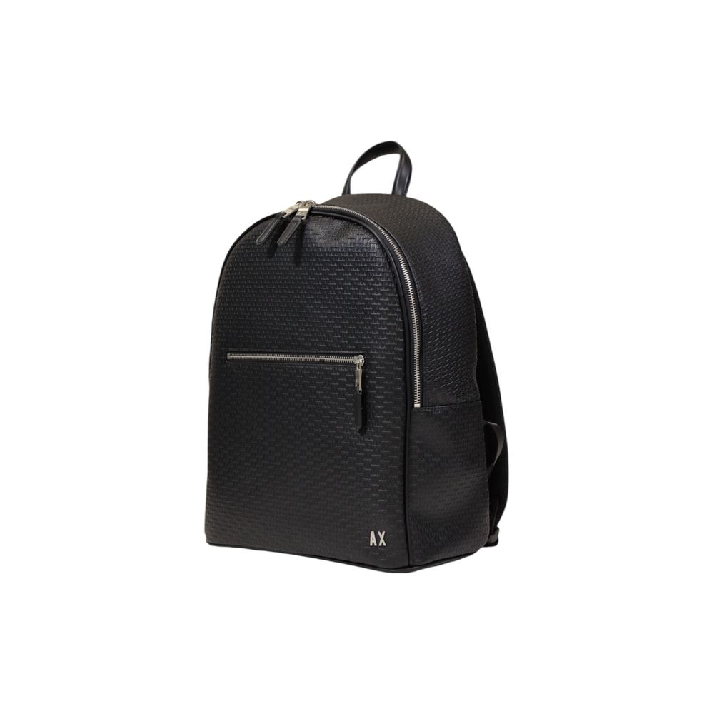 Armani Exchange Black Polyester Backpack - Luksuslaukut ja asusteet Armani Exchange - Tutustu YVES JAVANNI® 