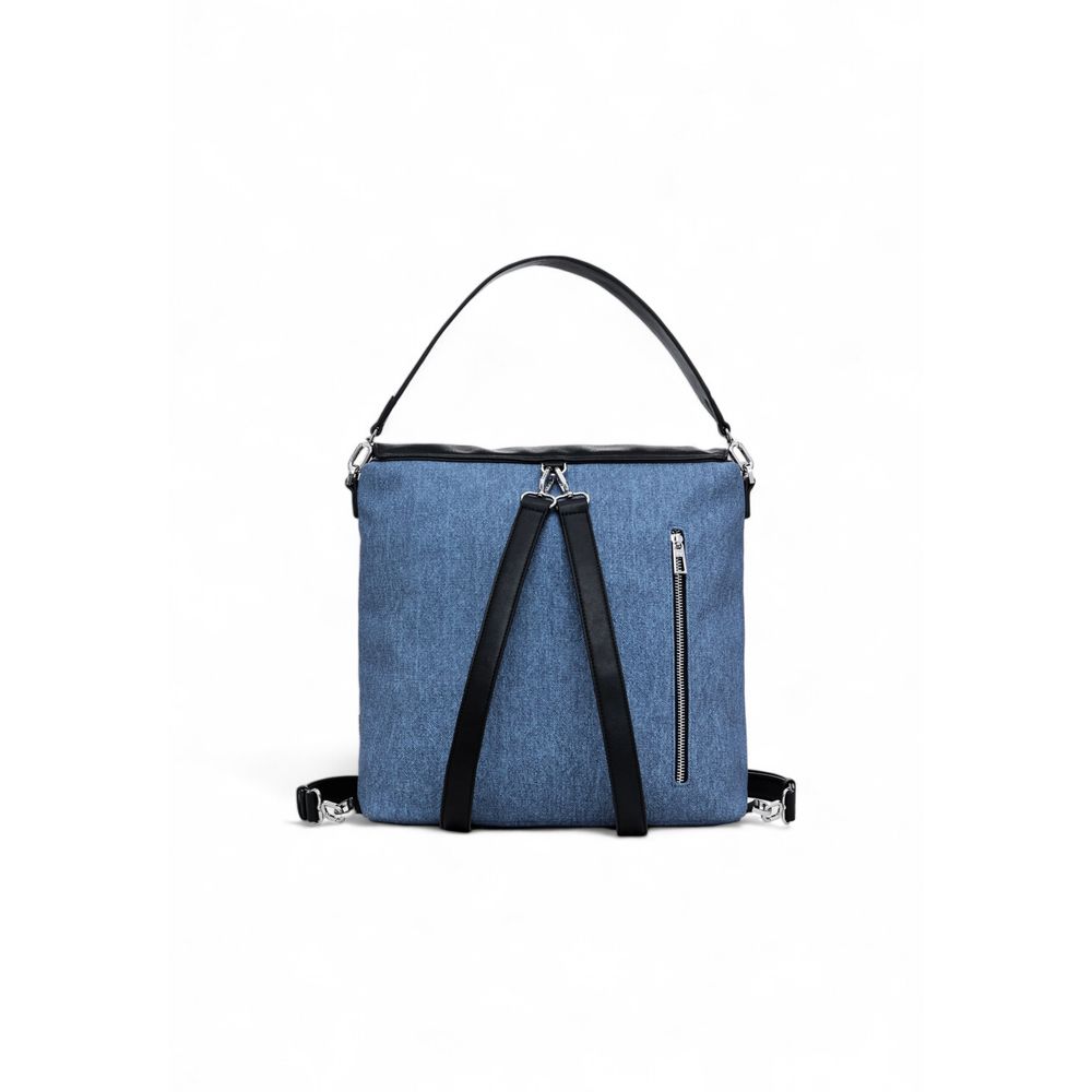 Desigual Blue Polyethylene Backpack - Luksuslaukut ja asusteet Desigual - Tutustu YVES JAVANNI® 