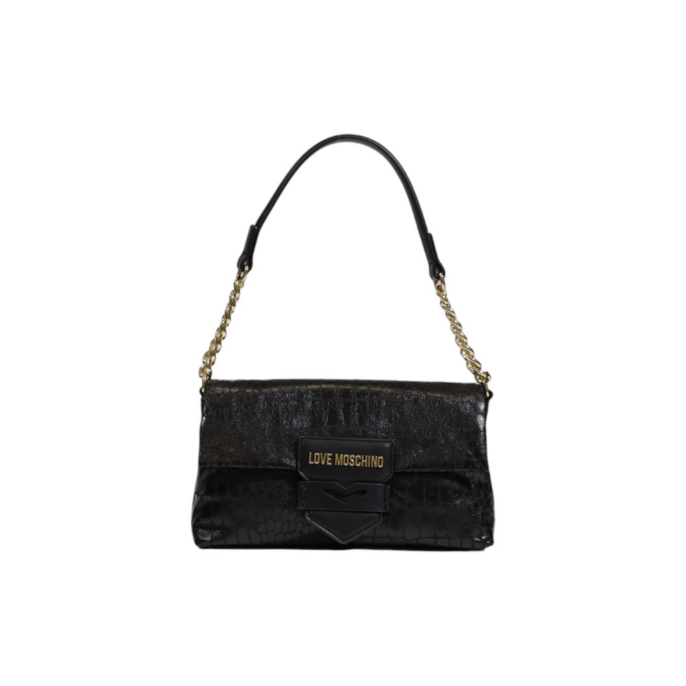 Love Moschino Black Polyethylene Handbag - Luksuslaukut ja asusteet Love Moschino - Tutustu YVES JAVANNI® 