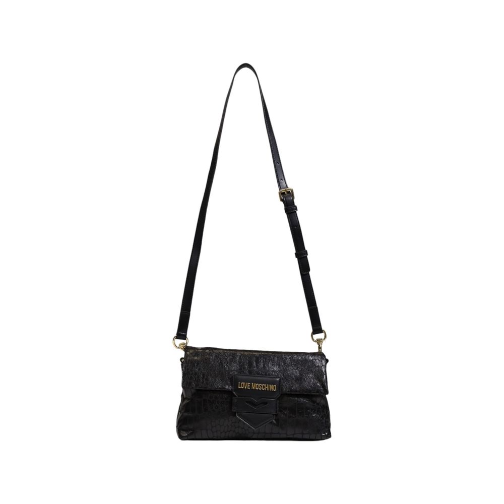 Love Moschino Black Polyethylene Handbag - Luksuslaukut ja asusteet Love Moschino - Tutustu YVES JAVANNI® 