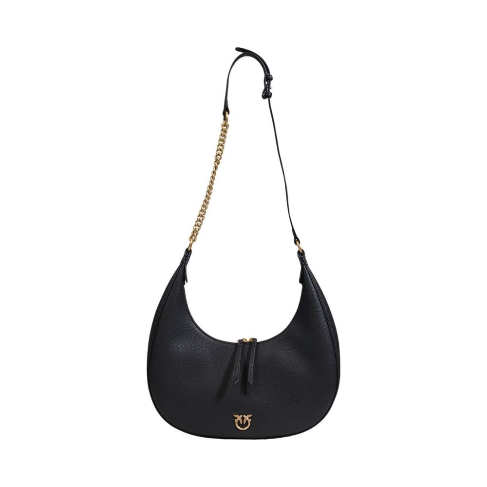 PINKO Black Leather Handbag - Luksuslaukut ja asusteet PINKO - Tutustu YVES JAVANNI® 