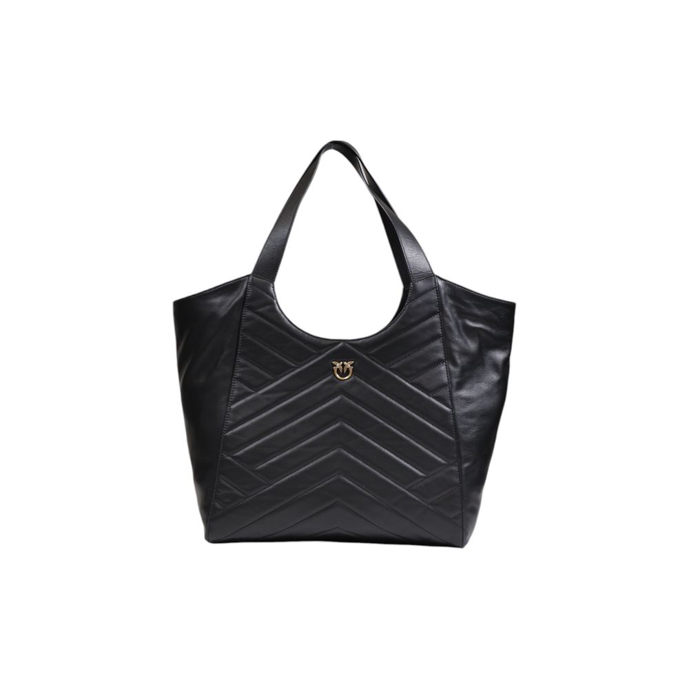 PINKO Black Leather Handbag - Luksuslaukut ja asusteet PINKO - Tutustu YVES JAVANNI® 