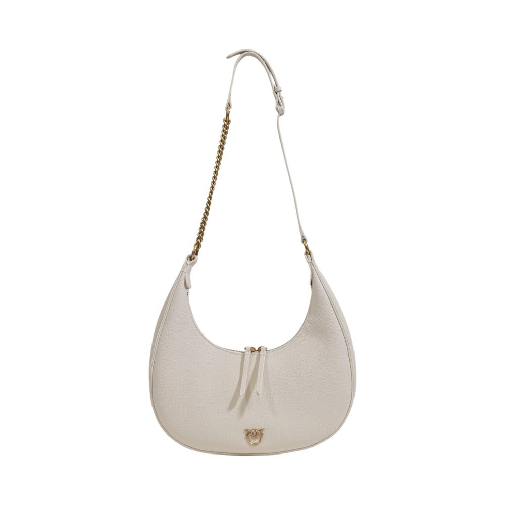 PINKO White Leather Handbag - Luksuslaukut ja asusteet PINKO - Tutustu YVES JAVANNI® 