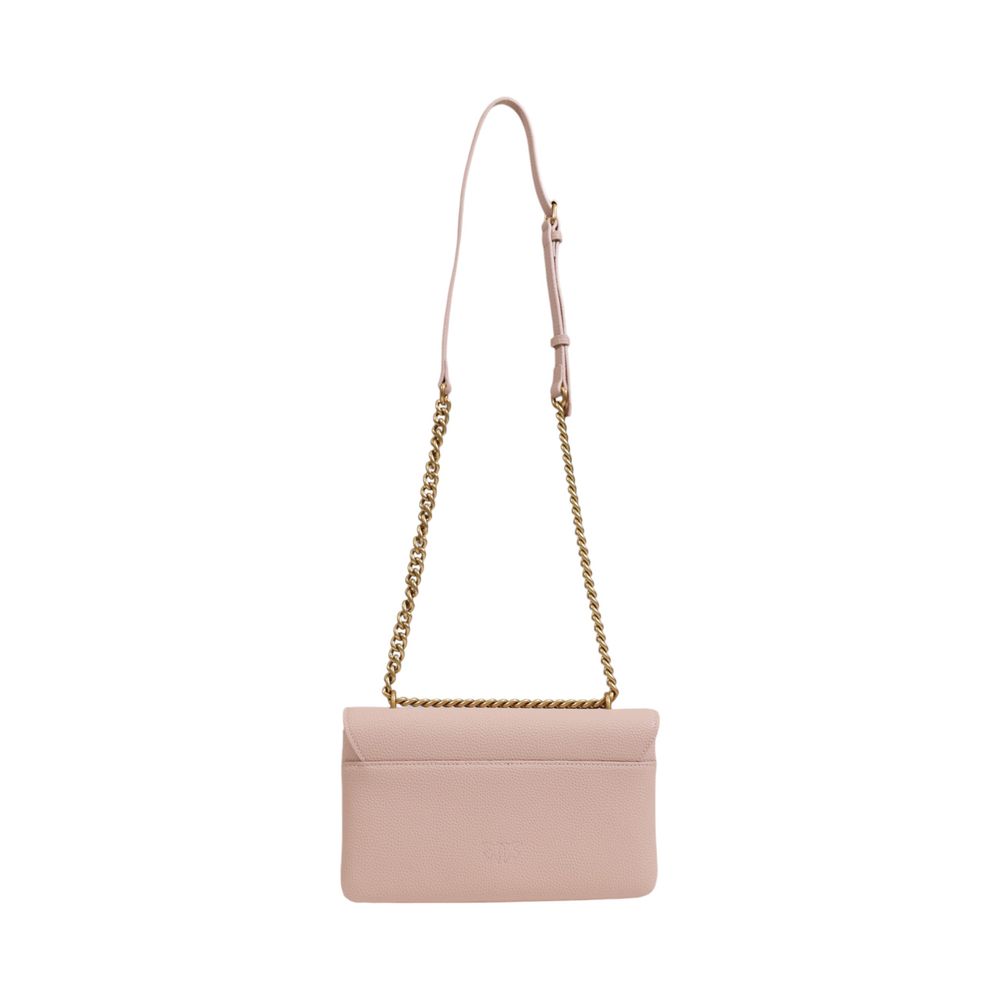 PINKO Pink Leather Handbag - Luksuslaukut ja asusteet PINKO - Tutustu YVES JAVANNI® 