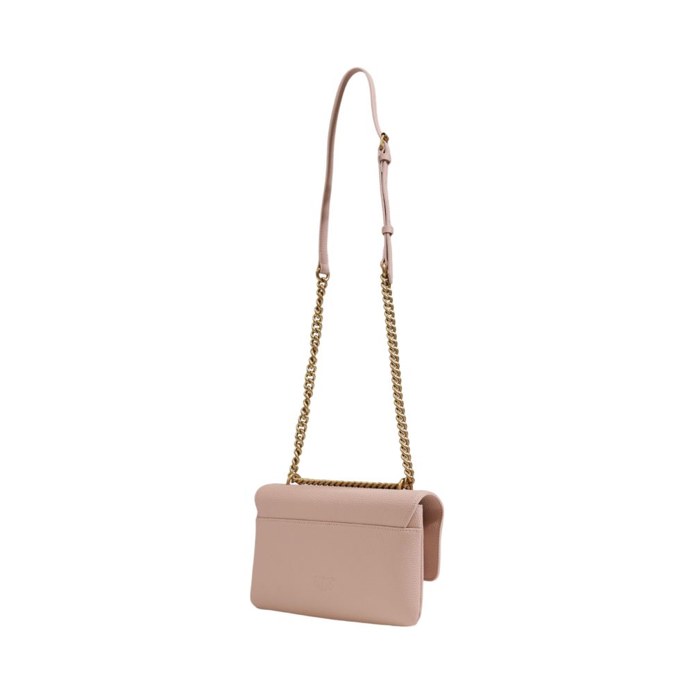 PINKO Pink Leather Handbag - Luksuslaukut ja asusteet PINKO - Tutustu YVES JAVANNI® 