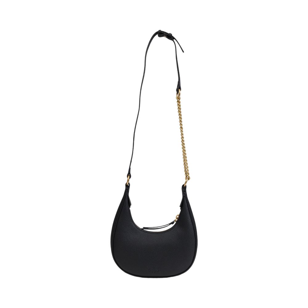 PINKO Black Leather Handbag - Luksuslaukut ja asusteet PINKO - Tutustu YVES JAVANNI® 