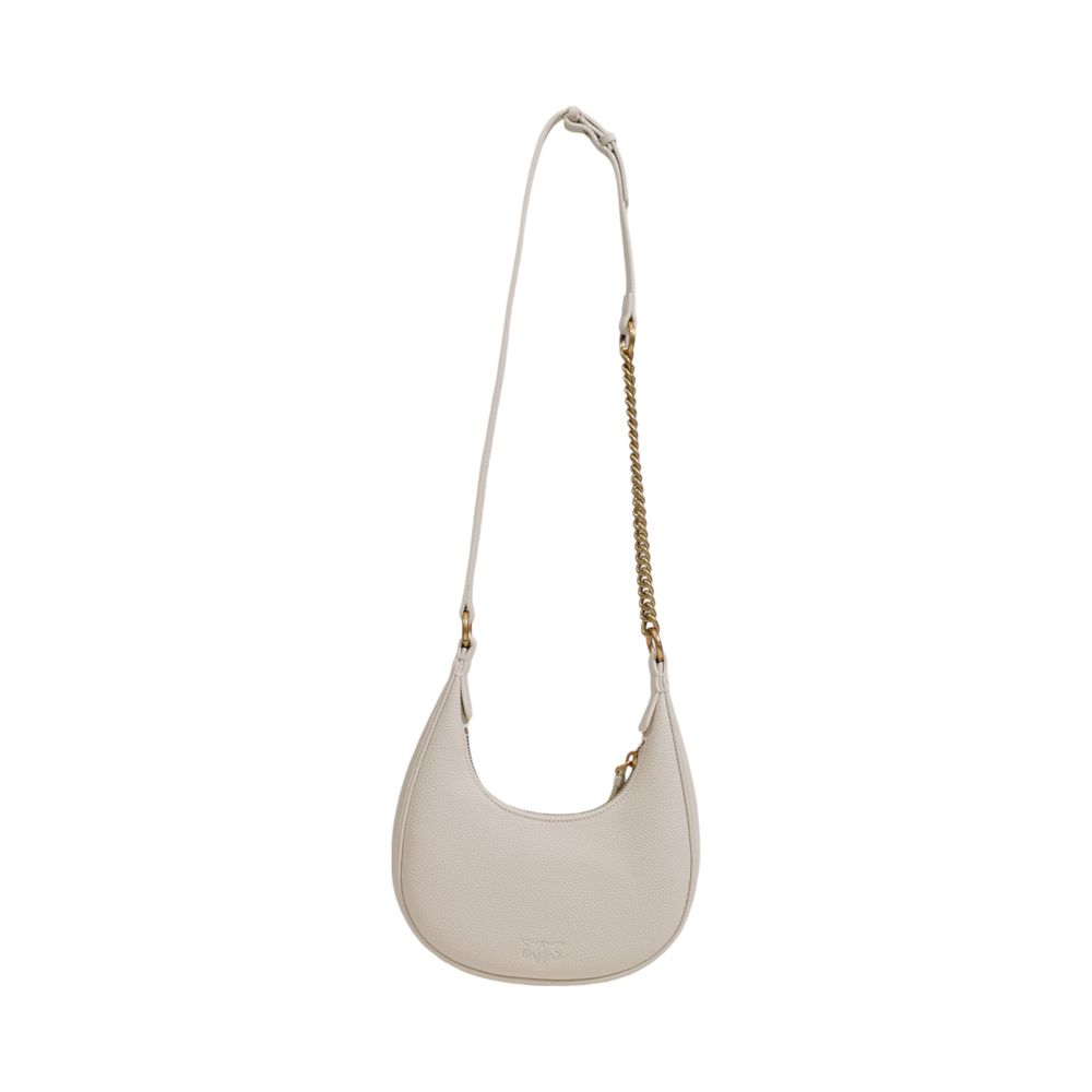 PINKO White Leather Handbag - Luksuslaukut ja asusteet PINKO - Tutustu YVES JAVANNI® 