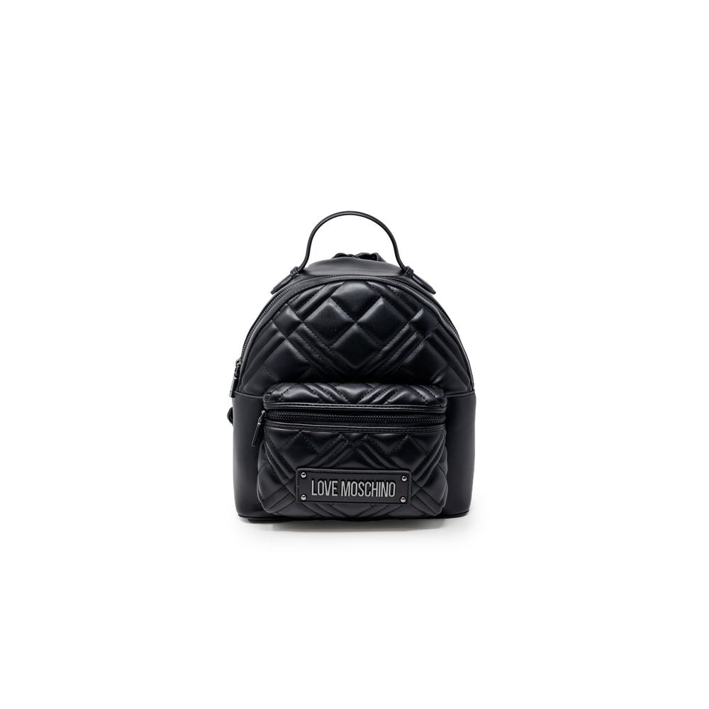 Love Moschino Bicolor Polyethylene Backpack - Luksuslaukut ja asusteet Love Moschino - Tutustu YVES JAVANNI® 