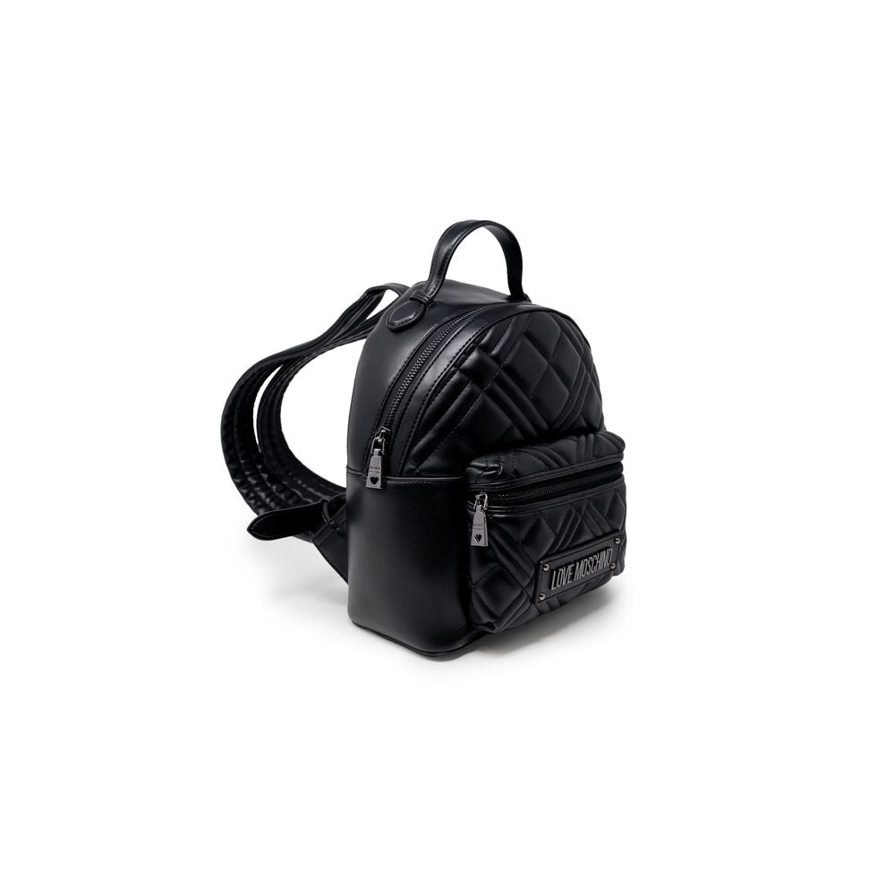 Love Moschino Bicolor Polyethylene Backpack - Luksuslaukut ja asusteet Love Moschino - Tutustu YVES JAVANNI® 