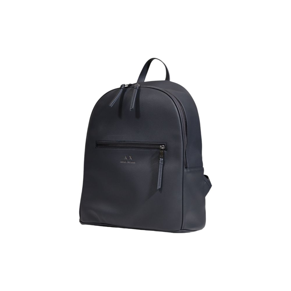 Armani Exchange Blue Polyester Backpack - Luksuslaukut ja asusteet Armani Exchange - Tutustu YVES JAVANNI® 