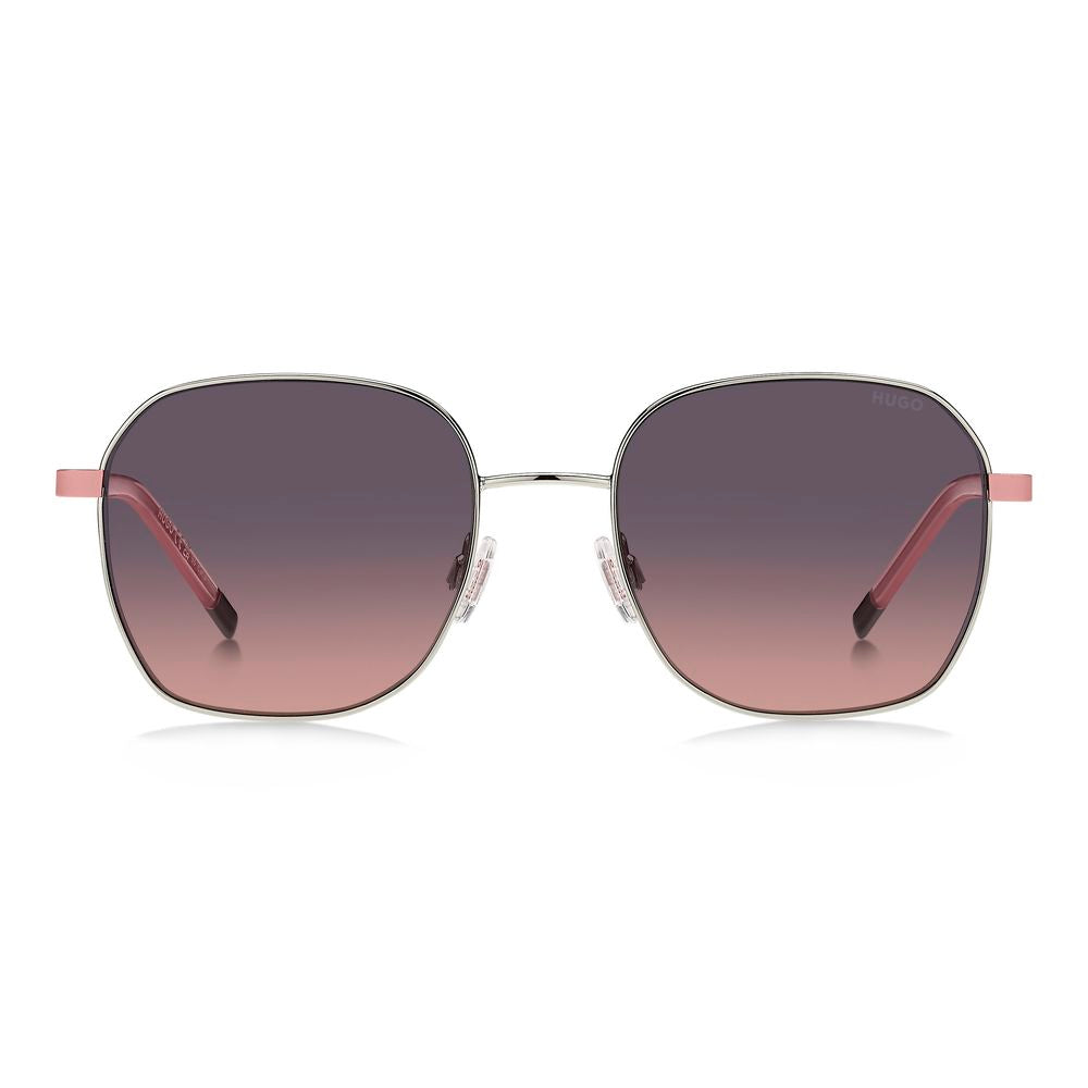 Hugo Boss Gray Metal Sunglasses